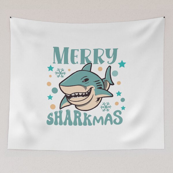 Item preview, Merry Sharkmas designed and sold by beefrancky.