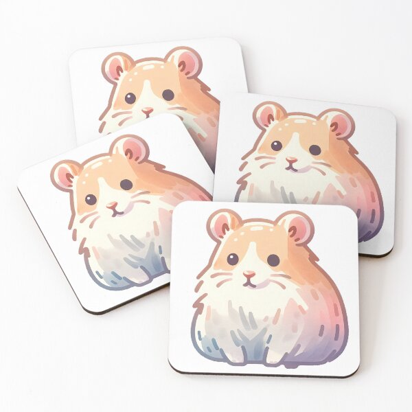 Item preview, Whimsical Watercolor Hamster designed and sold by UmbrellaStudio1.