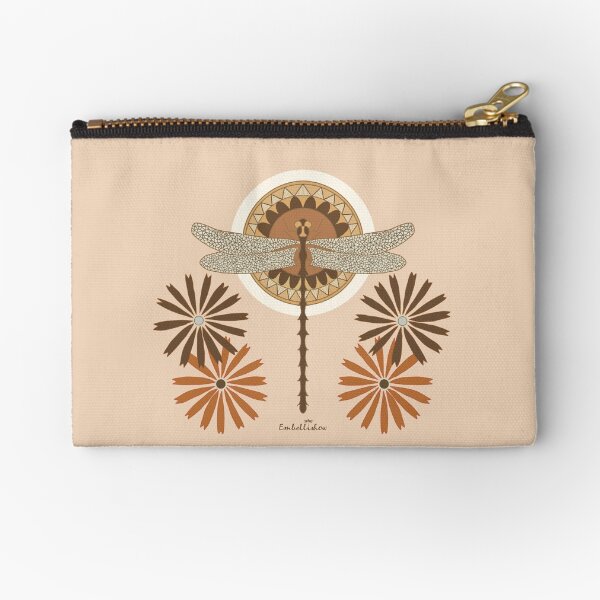 Item preview, Dragonfly and Mandala with Daisies  designed and sold by Sarah Abbott-Vaughan.