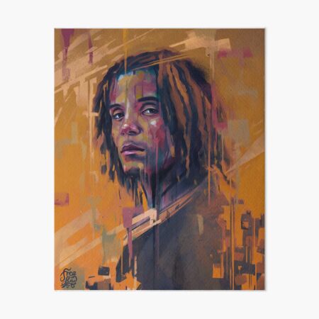 What are you drawing Ryan? // 402. Akala Art Board Print