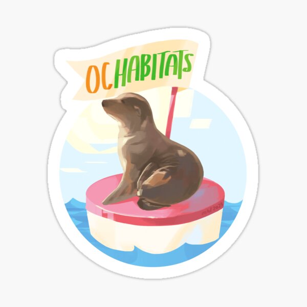 Seal (2023) OC Habitats Sticker Sticker