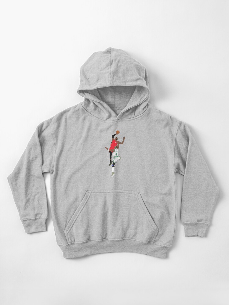LeBron James Dunk On Jason Terry Kids Pullover Hoodie for Sale by RatTrapTees Redbubble