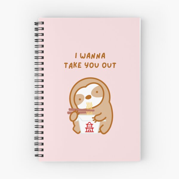 Item preview, Chinese Takeout Date Night Sloth  designed and sold by theslothinme.