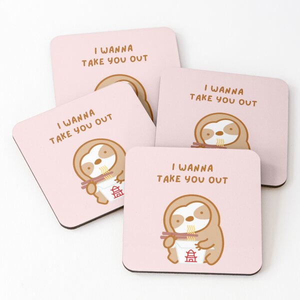 Item preview, Chinese Takeout Date Night Sloth  designed and sold by theslothinme.