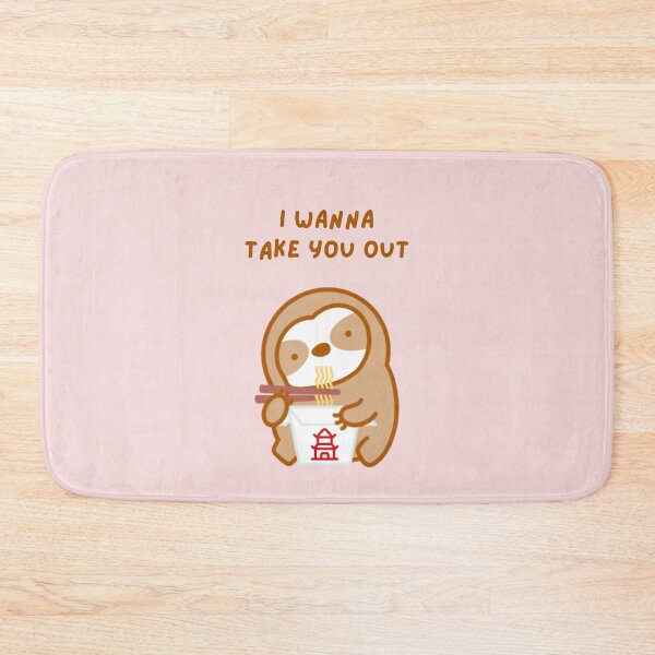 Item preview, Chinese Takeout Date Night Sloth  designed and sold by theslothinme.