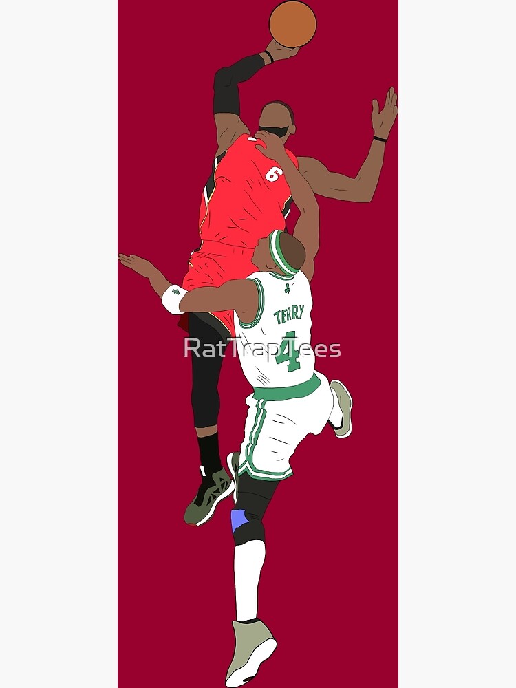 Upper Deck Selling Poster of LeBron James' Vicious Alley-Oop Dunk Over Jason  Terry for $899 (Photo) 