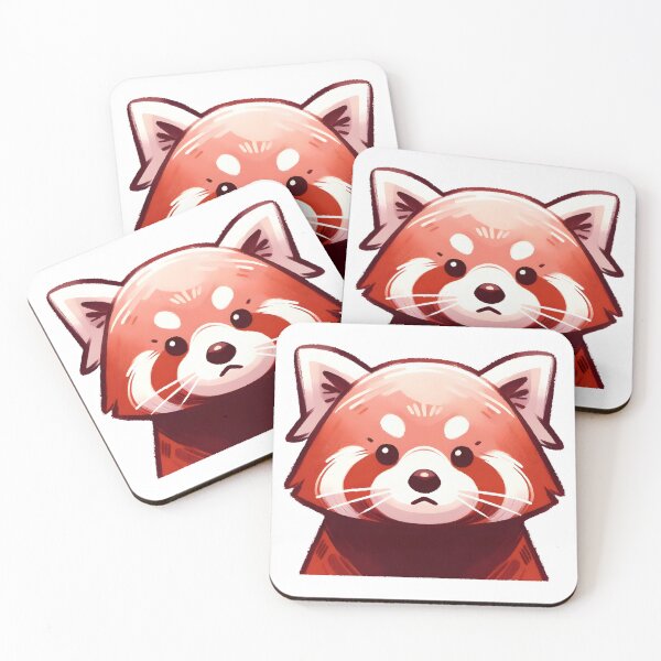 Item preview, Red Panda's Endearing Stare designed and sold by UmbrellaStudio1.
