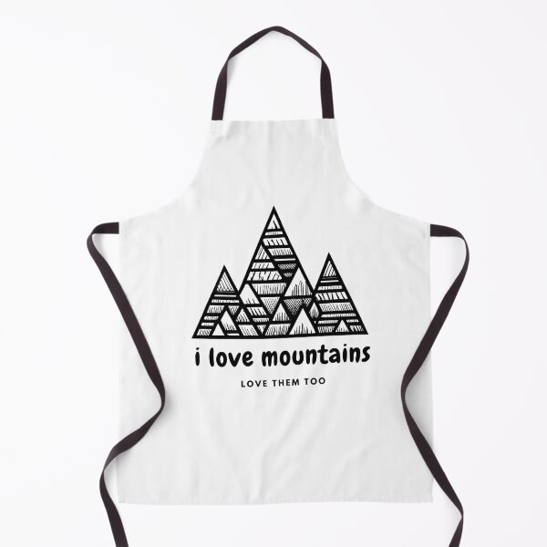Item preview, I love mountains, love them too designed and sold by moderncolor.