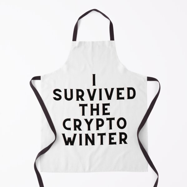 Item preview, I survived the crypto winter designed and sold by Yield Farmer.