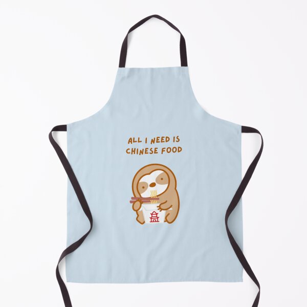 Item preview, Chinese Food Lover Takeout Sloth designed and sold by theslothinme.