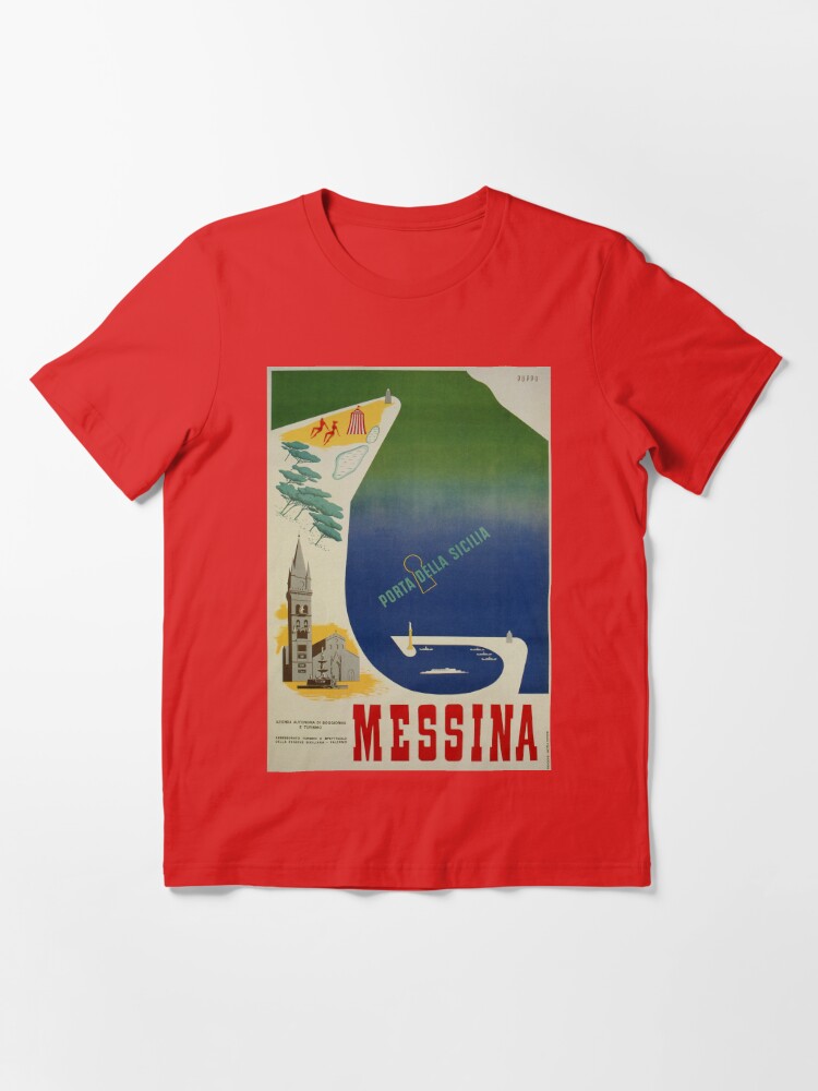 Messina port of Sicily T Shirt by aapshop