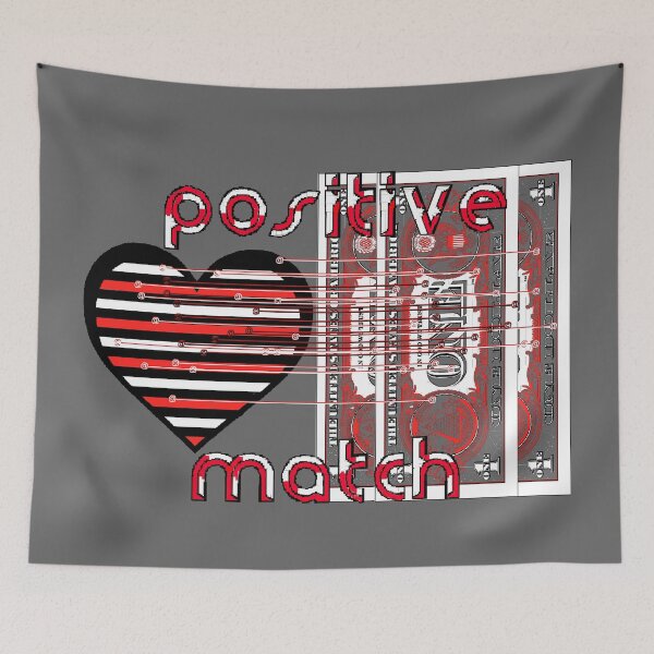 Item preview, positive match fingerprint heart money identification designed and sold by 4rpixs.