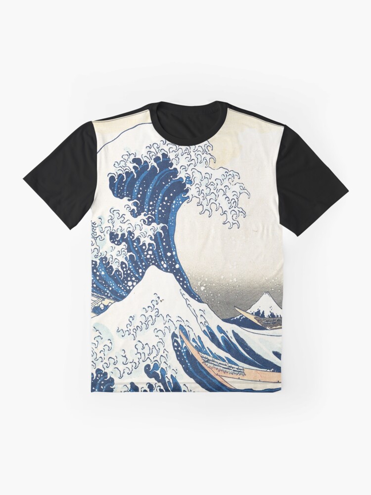 Kanagawa Wave - Japanese Redbubble WaffleOnDesigns | by Sale for T-Shirt Wave\