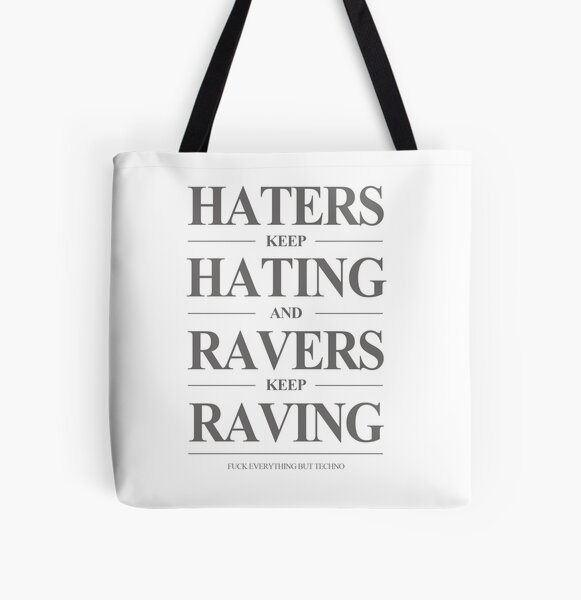 Keep Raving #1 Allover-Print Tote Bag