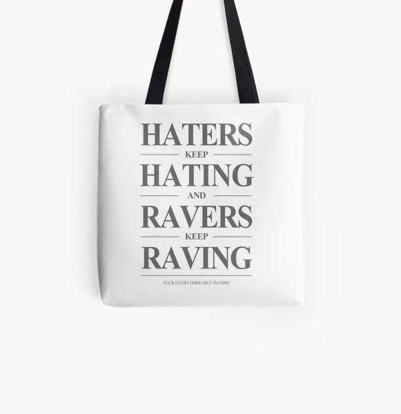 Keep Raving #1 Allover-Print Tote Bag