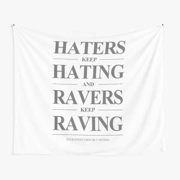 Keep Raving #1 Wandbehang