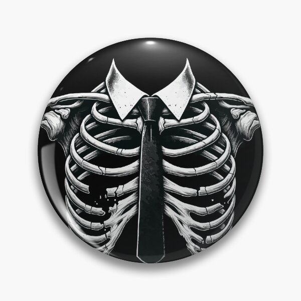 Item preview, Suit and Tie Business Skeleton Ribs Design designed and sold by Promptified.