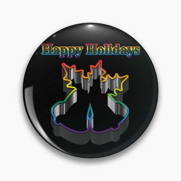Item preview, Cookie cutter Holiday Bells LGBT Happy Holidays Rainbow Pride designed and sold by TheirChoice.