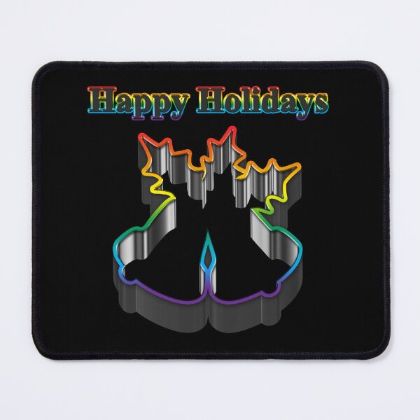 Item preview, Cookie cutter Holiday Bells LGBT Happy Holidays Rainbow Pride designed and sold by TheirChoice.