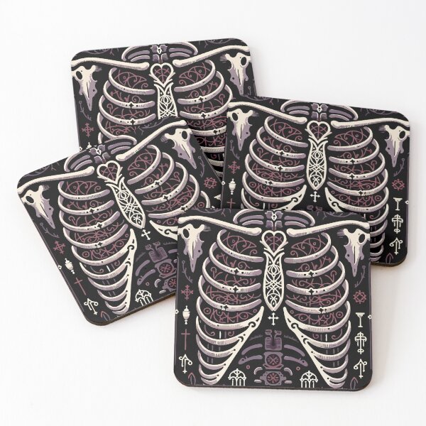 Item preview, Gothic Dark Skeleton Ribs designed and sold by Promptified.