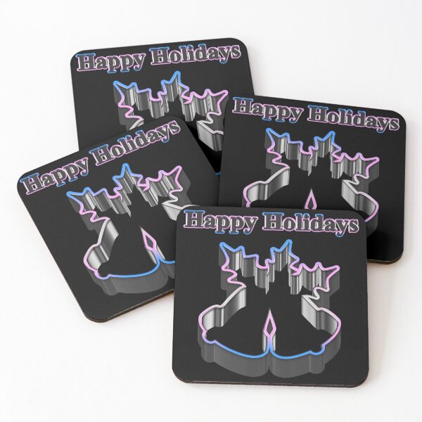 Item preview, Cookie cutter Holiday Bells LGBT Happy Holidays Transgender Pride designed and sold by TheirChoice.