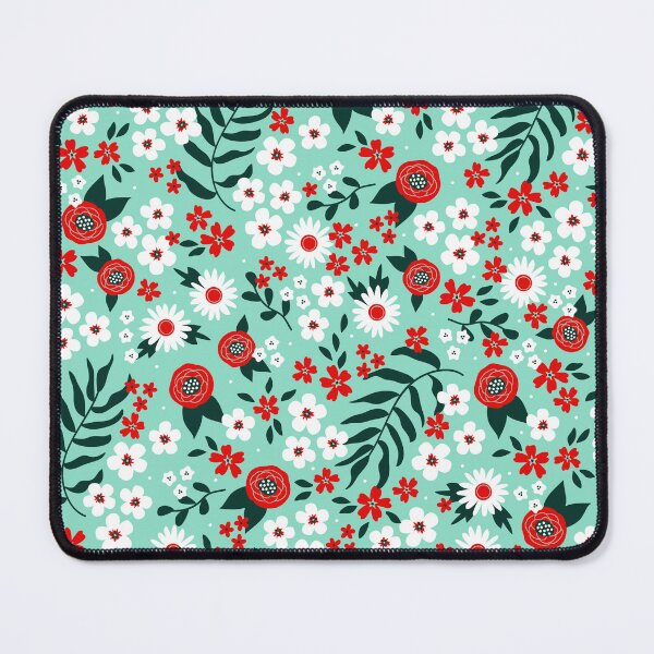 Item preview, Winter Holiday Cottage Floral designed and sold by robyriker.
