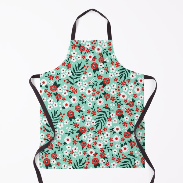 Item preview, Winter Holiday Cottage Floral designed and sold by robyriker.