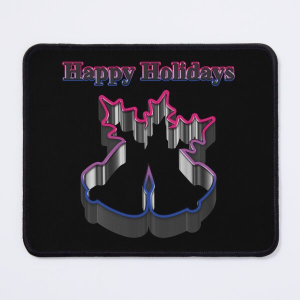 Item preview, Cookie cutter Holiday Bells LGBT Happy Holidays Bisexual Pride designed and sold by TheirChoice.