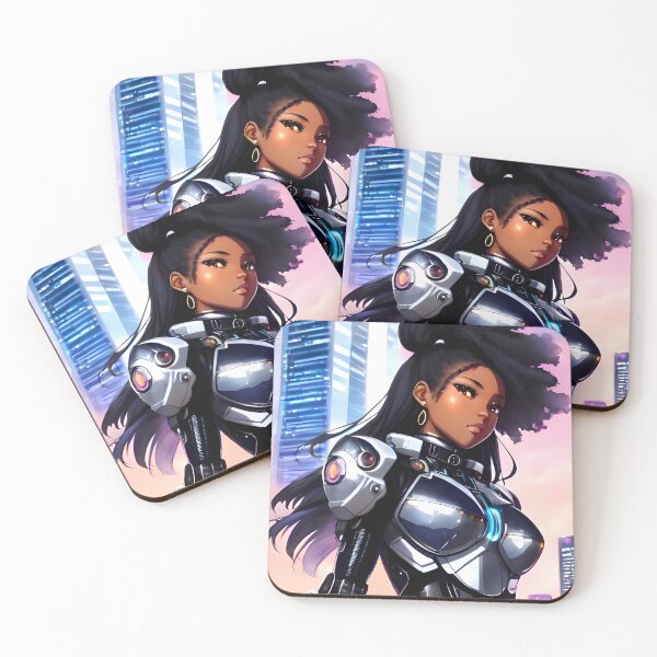 Item preview, Not UR Rookie | Black Anime Girl designed and sold by blackanimemecca.