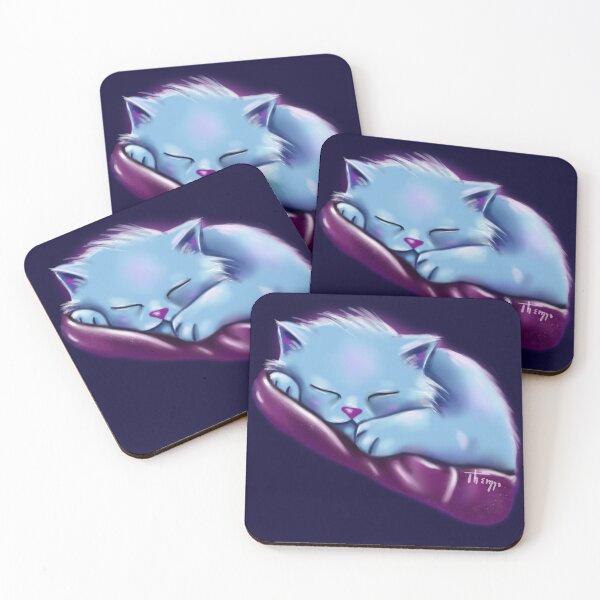 Item preview, Sleepy Kitty blue designed and sold by Themys24.