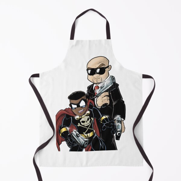 Item preview, Kidd Terror™ and Agent Squires™ art by Joshua 1:9 Holley designed and sold by G-MAN COMICS.