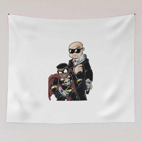 Item preview, Kidd Terror™ and Agent Squires™ art by Joshua 1:9 Holley designed and sold by G-MAN COMICS.