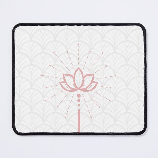 Item preview, Unalome with Fan Background - Snow + Rose designed and sold by Irene Estelle.
