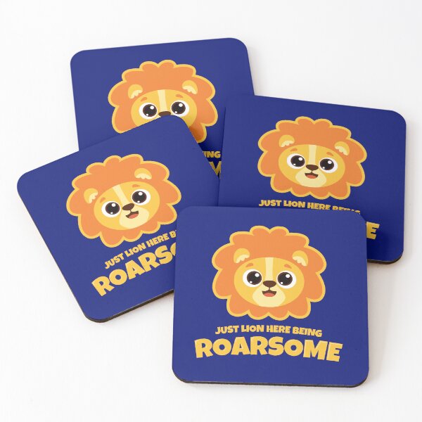 Item preview, Just Lion here being roarsome (on dark colors) designed and sold by messy-nessie.