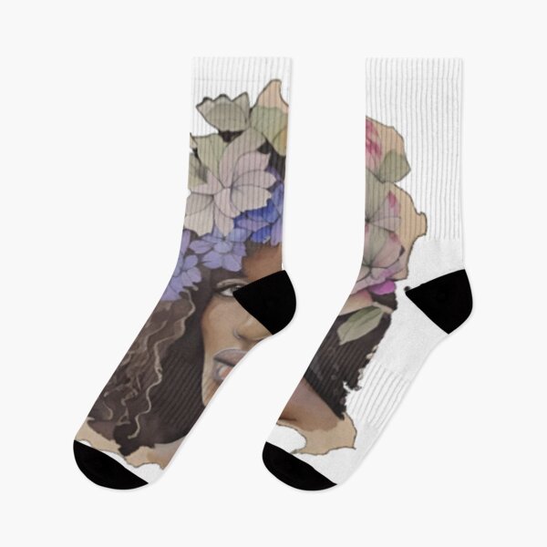Item preview, African American Woman Floral Abstract Series (13) designed and sold by MugsNstuff Live Love Create!.