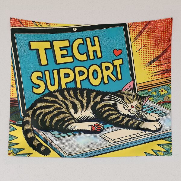 Item preview, Typical Cat Old Comics Style Illustration designed and sold by VectorPlace.