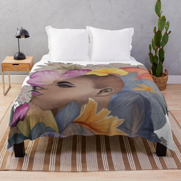 Item preview, African American Woman Floral Abstract Series (14) designed and sold by MugsNstuff Live Love Create!.