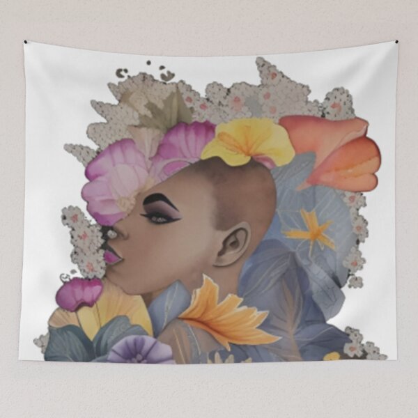 Item preview, African American Woman Floral Abstract Series (14) designed and sold by MugsNstuff Live Love Create!.