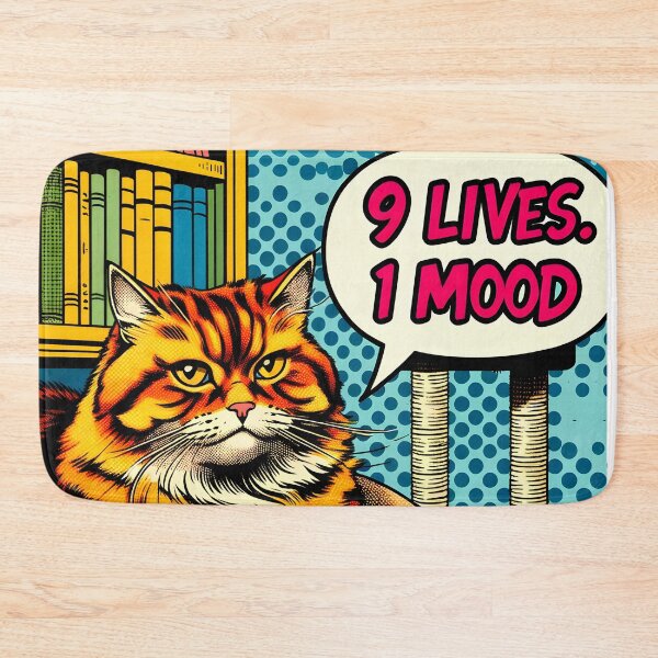 Item preview, Typical Cat Old Comics Style Illustration designed and sold by VectorPlace.