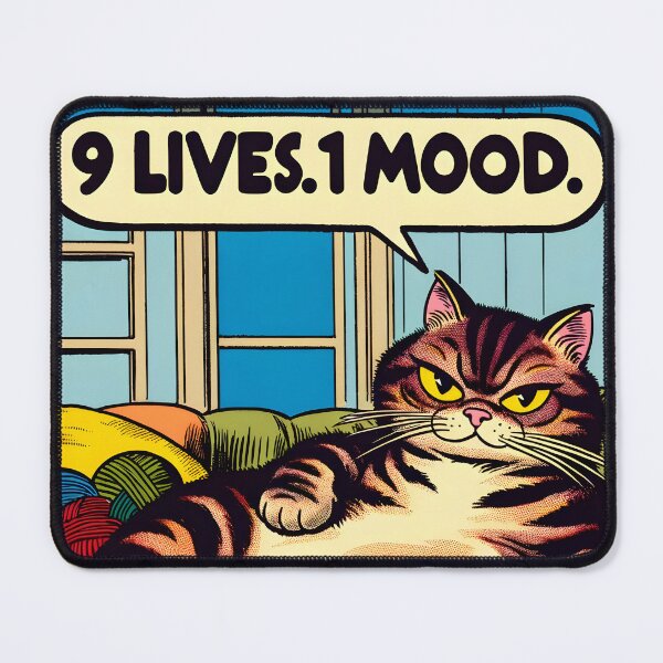 Item preview, Typical Cat Old Comics Style Illustration designed and sold by VectorPlace.