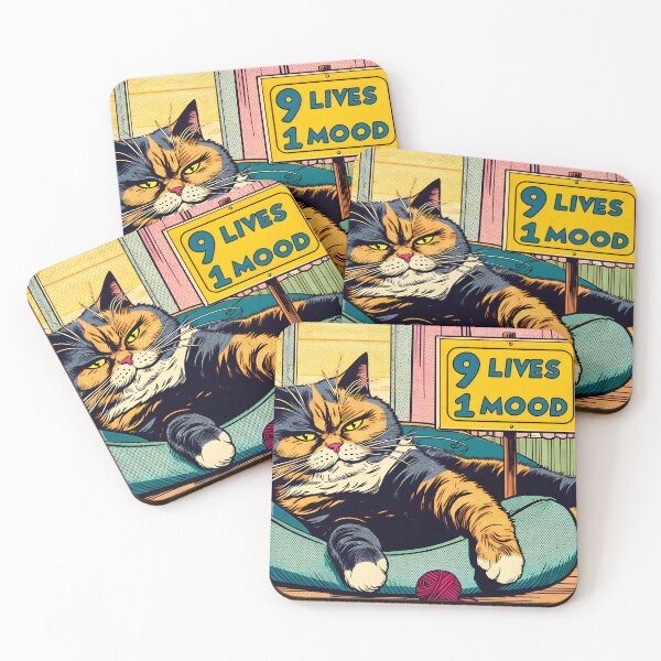 Item preview, Typical Cat Old Comics Style Illustration designed and sold by VectorPlace.