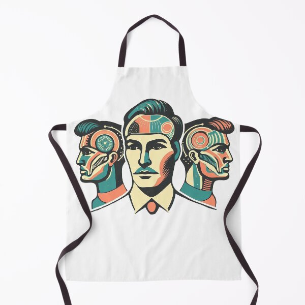 Item preview, KaiZ Retro Humans artificial intelligence AI designed and sold by KaizShop.