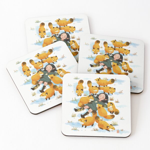 Item preview, Snuggles with foxes designed and sold by freeminds.