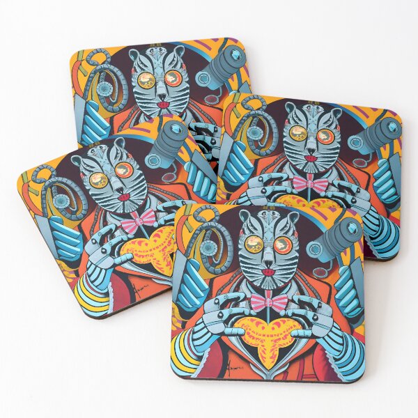 Item preview, Blue tiger man designed and sold by SabyDigitalArt.