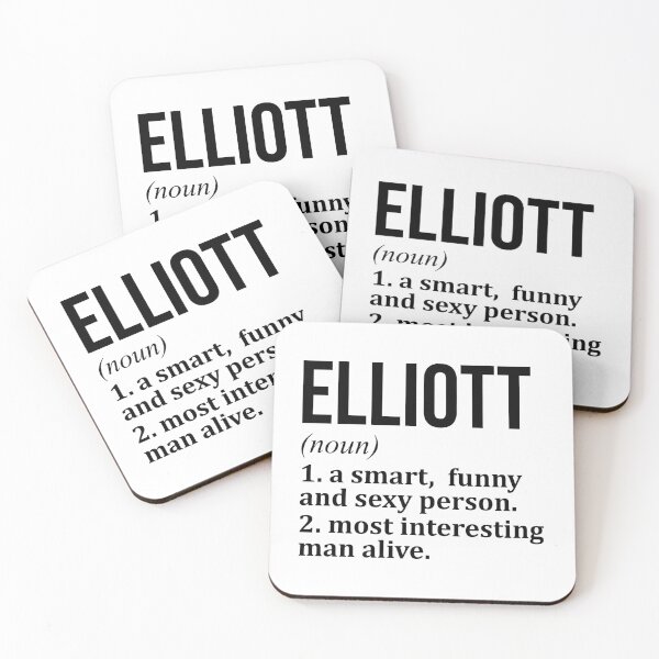 Item preview, Elliott Name Definition designed and sold by XCIV.