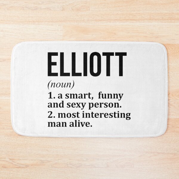Item preview, Elliott Name Definition designed and sold by XCIV.