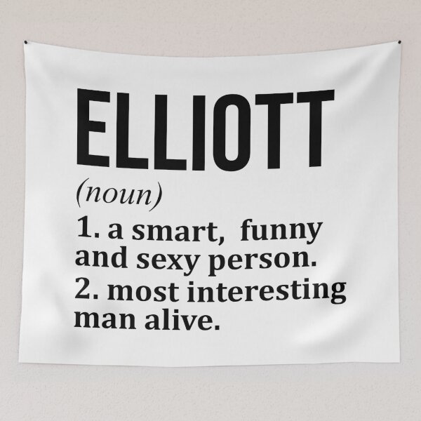 Item preview, Elliott Name Definition designed and sold by XCIV.