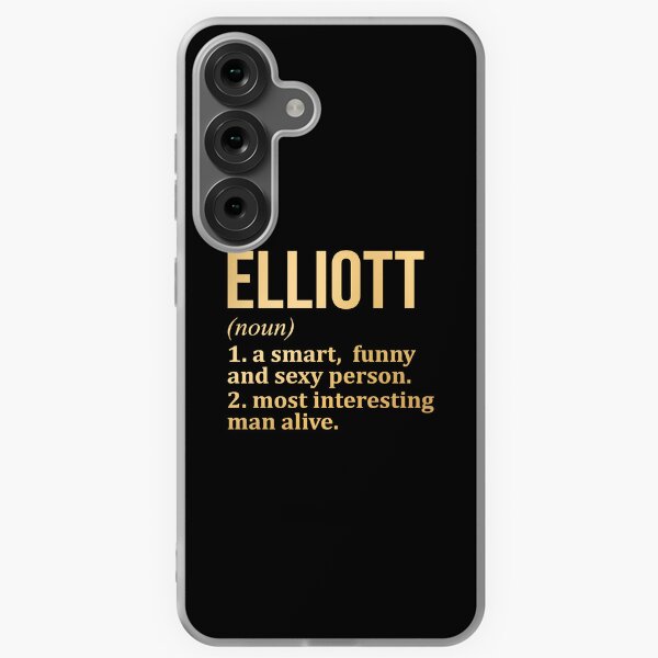 Item preview, Elliott Name Definition in Gold designed and sold by XCIV.