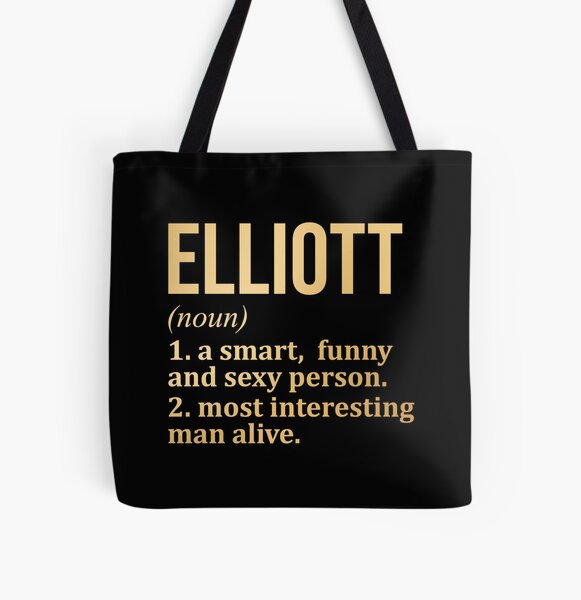 Item preview, Elliott Name Definition in Gold designed and sold by XCIV.