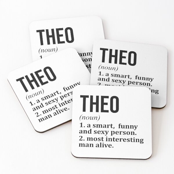 Item preview, Theo Name Definition designed and sold by XCIV.